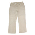 CARHARTT Mens Cotton Blend Beige Regular Fit Straight Leg Trousers W31 L29