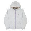 LEVI'S Mens Grey Hoodie Zip Up L Cotton Blend Casual