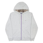 LEVI'S Mens Grey Hoodie Zip Up L Cotton Blend Casual