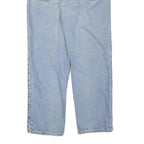 CARHARTT Womens Regular Fit Light Blue Denim Jeans W34 L30 Classic Zip Fastening