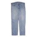 LEVI'S 505 Mens Jeans Blue Regular Straight Denim Light W40 L35 Classic Zip
