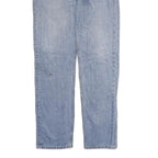 LEVI'S 505 Mens Jeans Blue Regular Straight Denim Light W40 L35 Classic Zip