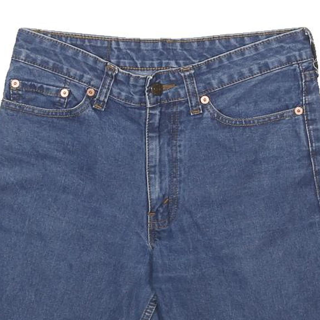 LEVI'S Womens Shorts Blue Denim Casual M W28 Classic Cotton Blend