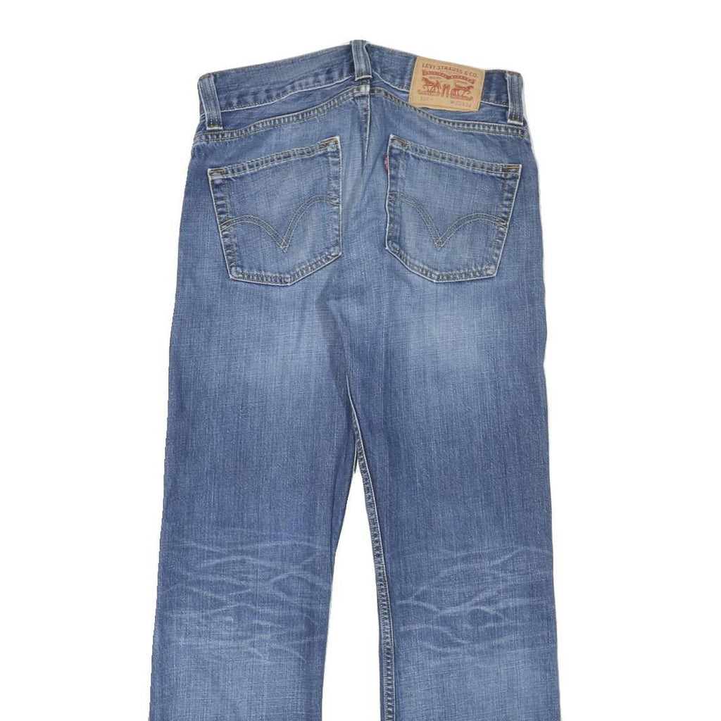 LEVI'S Mens Regular Fit Blue Denim Jeans W30 L31 Classic Zip Pockets