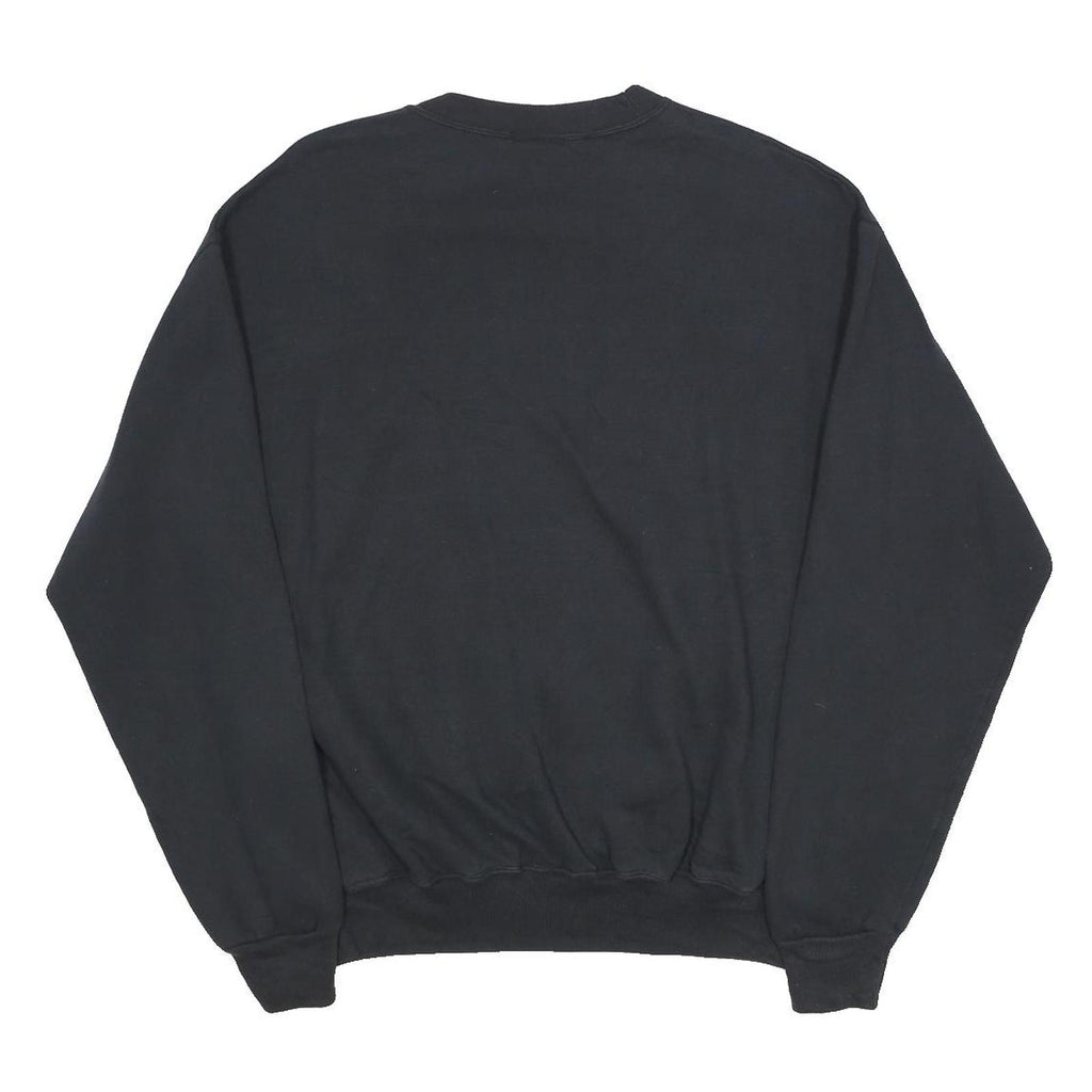 SALEM SPORTWEAR Mens Black Los Angeles Lakers Crew Neck L Basketball Graphic