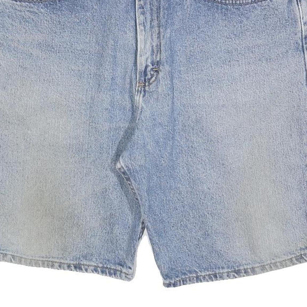 WRANGLER Mens Denim Blue Casual Shorts L W36 Classic Fit Cotton