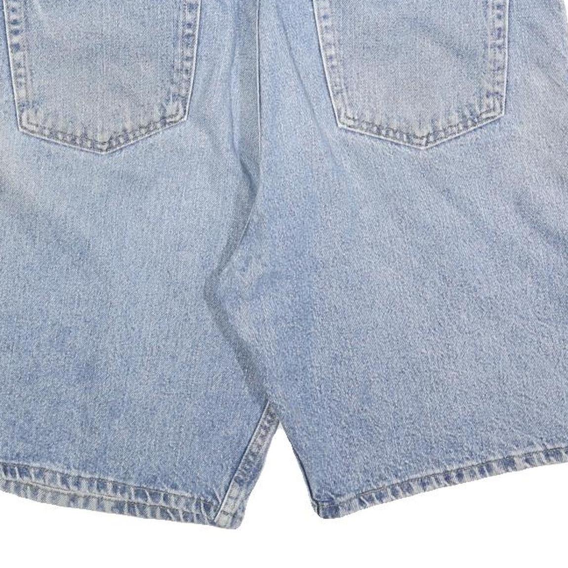 WRANGLER Mens Denim Blue Casual Shorts L W36 Classic Fit Cotton