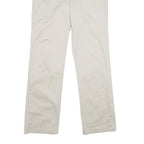 LEE Womens Cotton Blend Beige Regular Fit Straight Leg Trousers W30 L33 Classic