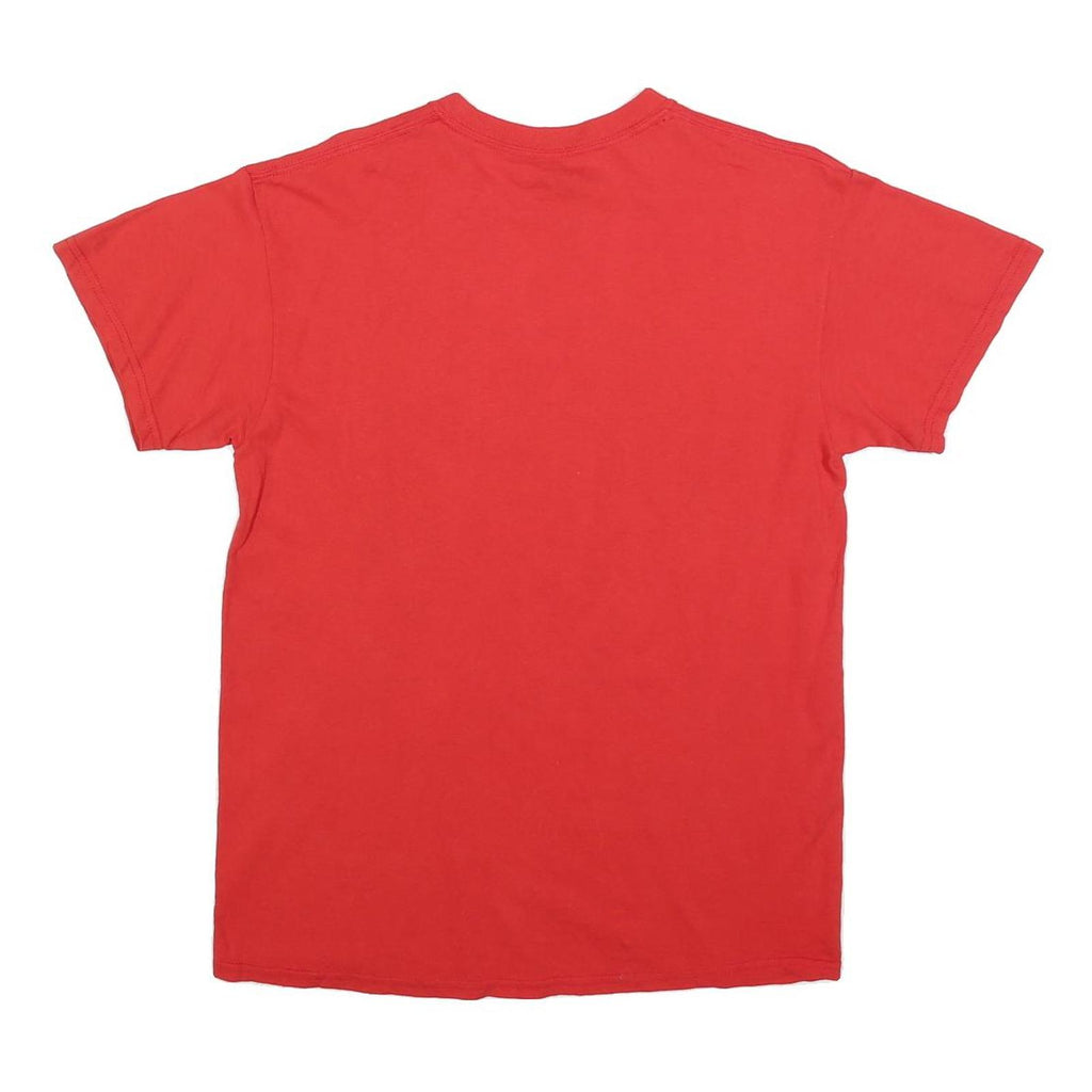 FRONTLINE Mens Red USMC Legendary Graphic T-Shirt M Short Sleeve Crew Neck