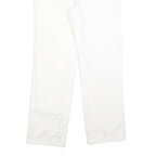 DICKIES Mens White Regular Fit Straight Denim Jeans W30 L30 Classic Cotton Blend
