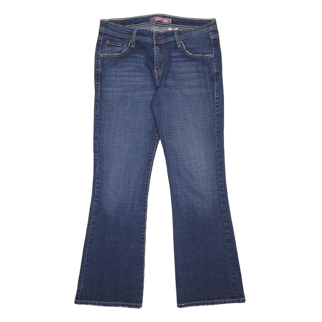 LEVI'S 518 Womens Jeans Blue Regular Bootcut Denim Medium W31 L29 Stylish Fit