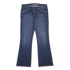 LEVI'S 518 Womens Jeans Blue Regular Bootcut Denim Medium W31 L29 Stylish Fit