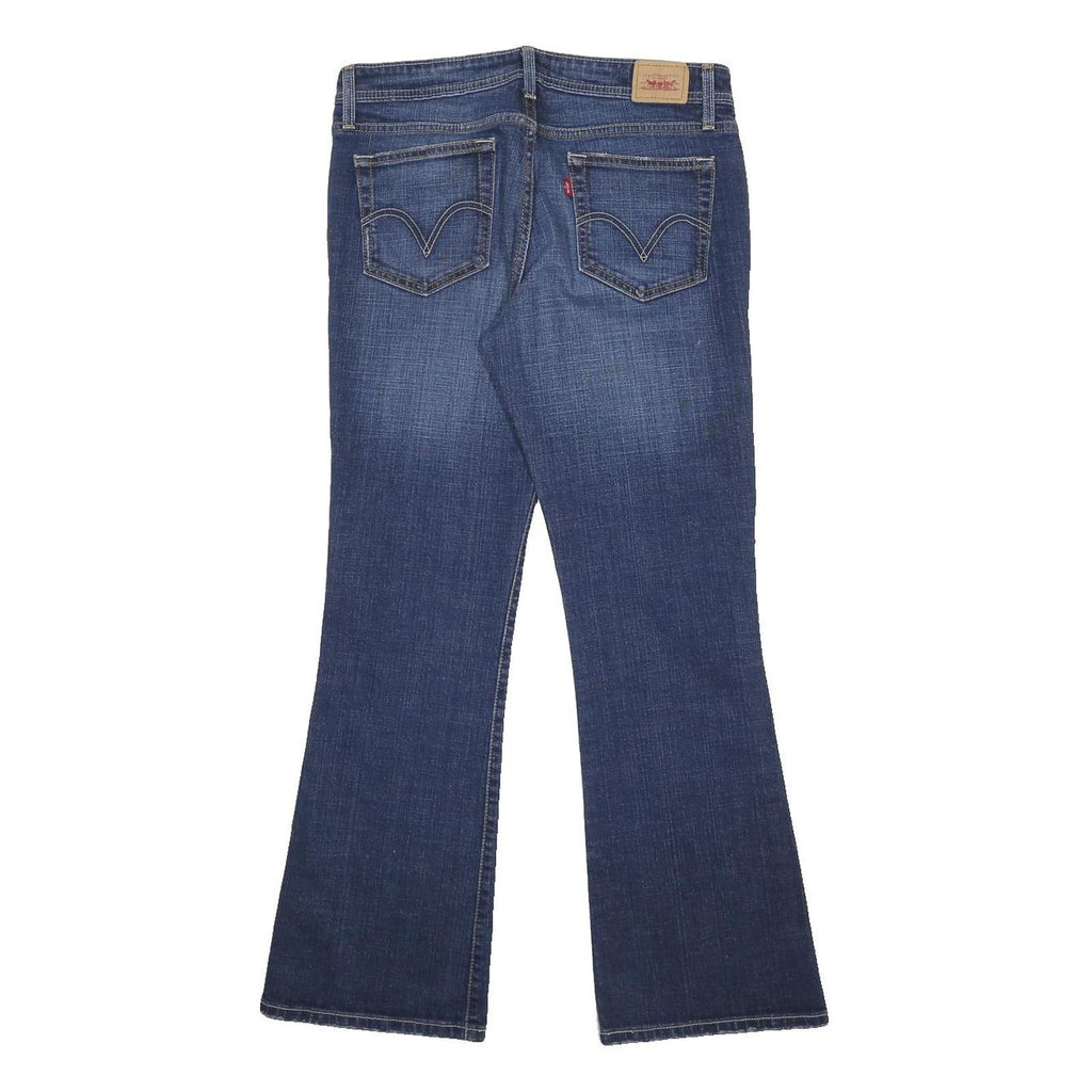 LEVI'S 518 Womens Jeans Blue Regular Bootcut Denim Medium W31 L29 Stylish Fit