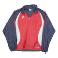PATRICK Mens Red & Navy Sports Nylon Jacket M Zip Lightweight