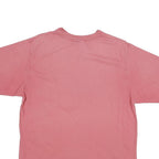 REEBOK Mens Pink Graphic T-Shirt M Short Sleeve Crew Neck Cotton Blend Casual