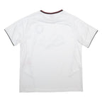 L.F.C Mens White Liverpool Crest Football T-Shirt XL Short Sleeve Crew Neck