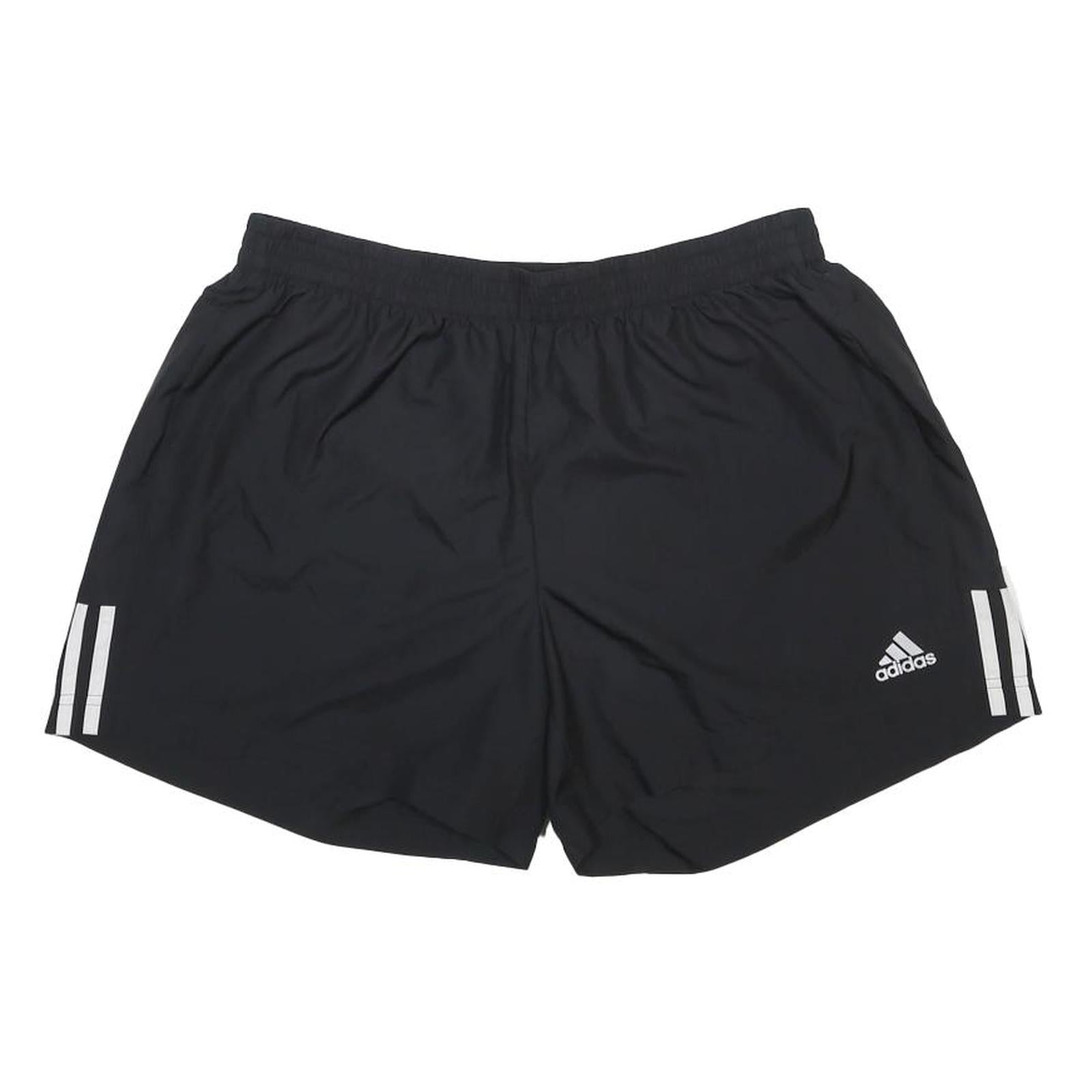 ADIDAS Mens Shorts Black XL W30 Sports Casual Polyester Athletic