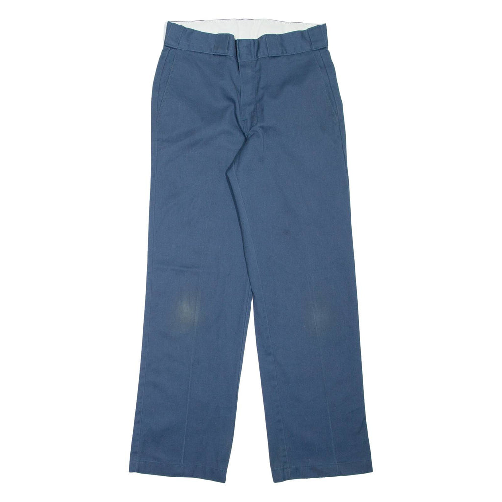 DICKIES 874 Workwear Mens Trousers Blue Regular Straight W29 L30