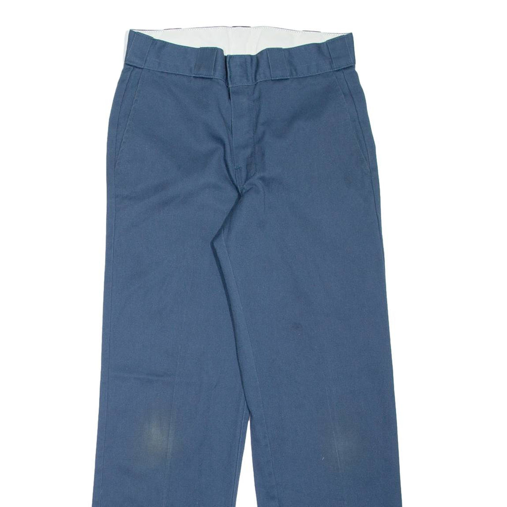 DICKIES 874 Workwear Mens Trousers Blue Regular Straight W29 L30