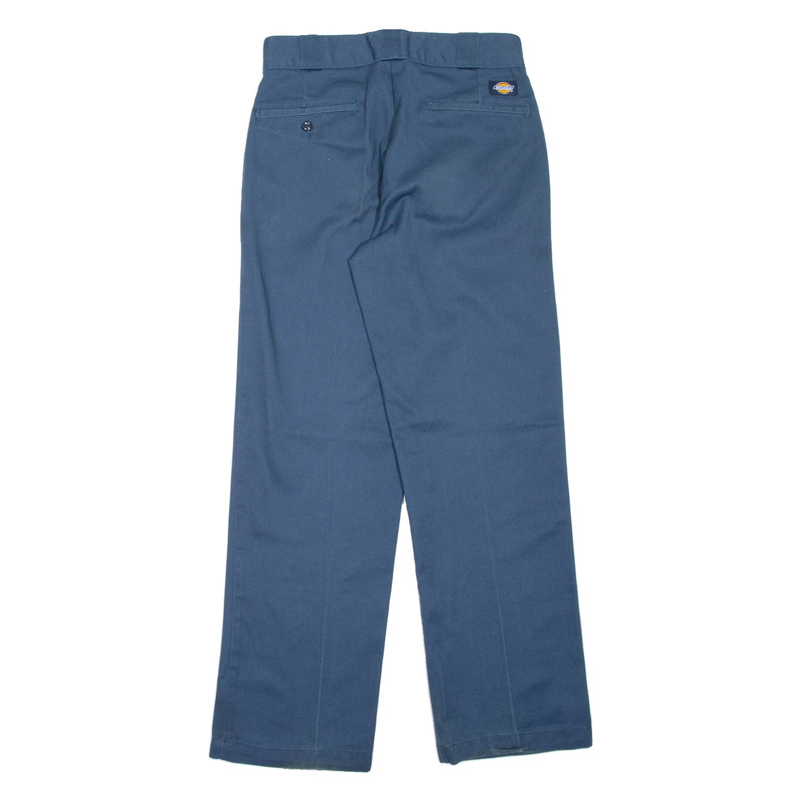 DICKIES 874 Workwear Mens Trousers Blue Regular Straight W29 L30
