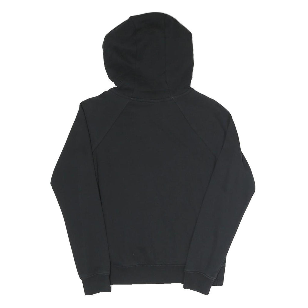NIKE Womens Black Hoodie XS Cotton Blend Pullover Casual Sportswear