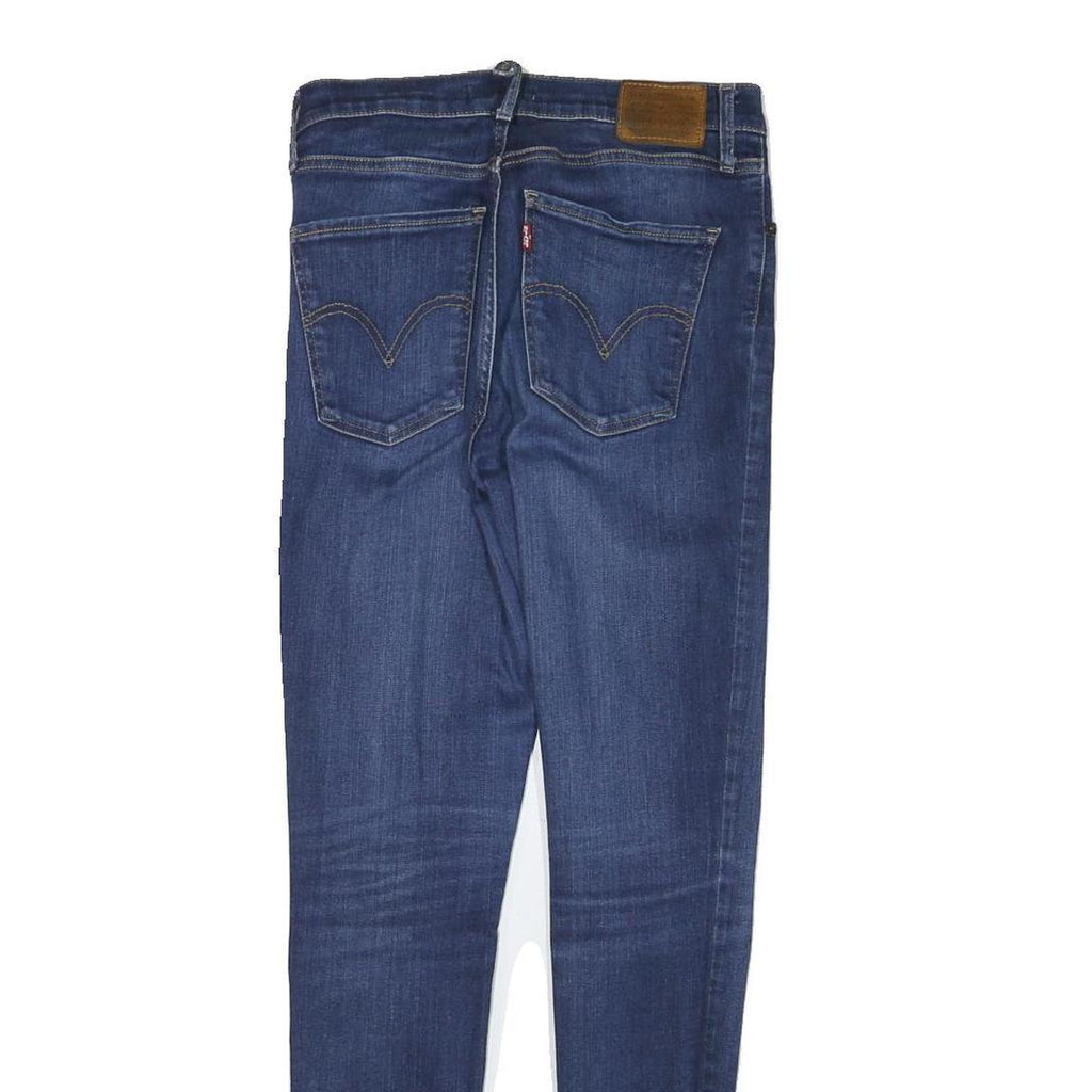 LEVI'S Womens Jeans Blue Slim Skinny Denim Medium W27 L29 Stretch Zip
