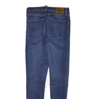 LEVI'S Womens Jeans Blue Slim Skinny Denim Medium W27 L29 Stretch Zip