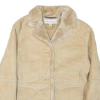 JONES NEW YORK Womens Coat Beige S