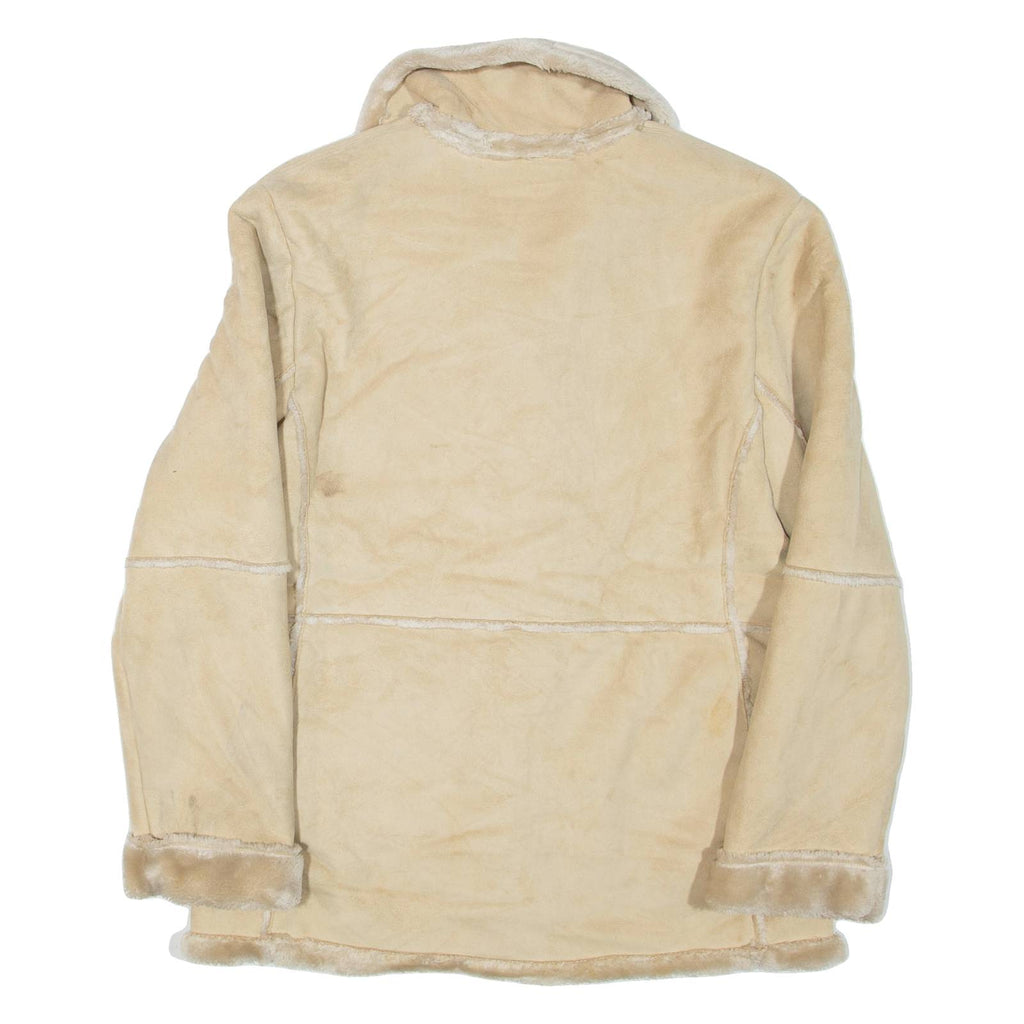 JONES NEW YORK Womens Coat Beige S