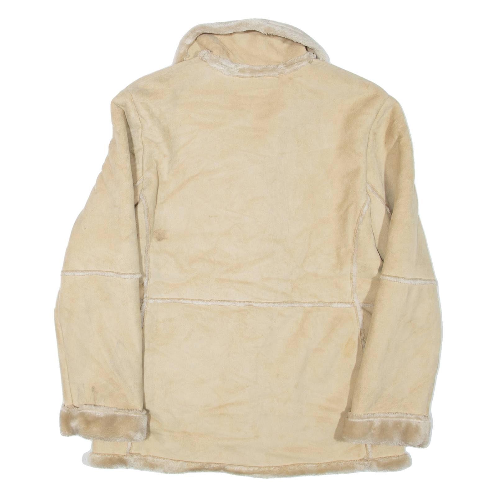 JONES NEW YORK Womens Coat Beige S