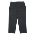 DICKIES Mens Classic Black Cargo Trousers W36 L31 Workwear Zip Closure
