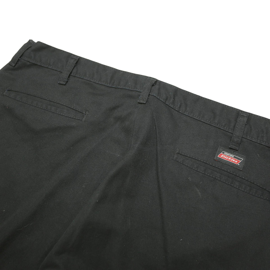 DICKIES Mens Classic Black Cargo Trousers W36 L31 Workwear Zip Closure