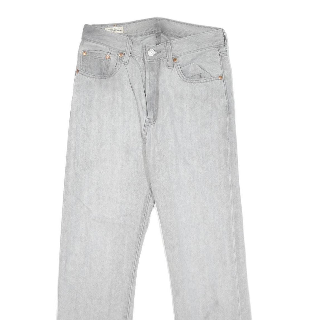 LEVI'S 501 BIG E Womens Jeans Classic Straight Denim Light W25 L28 Vintage