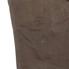 CARHARTT Womens Cotton Blend Brown Regular Fit Straight Leg Trousers W32 L26
