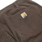 CARHARTT Womens Cotton Blend Brown Regular Fit Straight Leg Trousers W32 L26