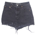 LEVI'S Ribcage Womens Denim Shorts Black S W27
