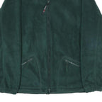 LEGACY Mens Green Polyester Zip Jacket L Fleece Casual Warm Outerwear
