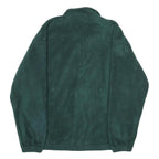 LEGACY Mens Green Polyester Zip Jacket L Fleece Casual Warm Outerwear