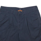 DOCKERS Mens Shorts Navy Blue Casual Classic Cotton L W38