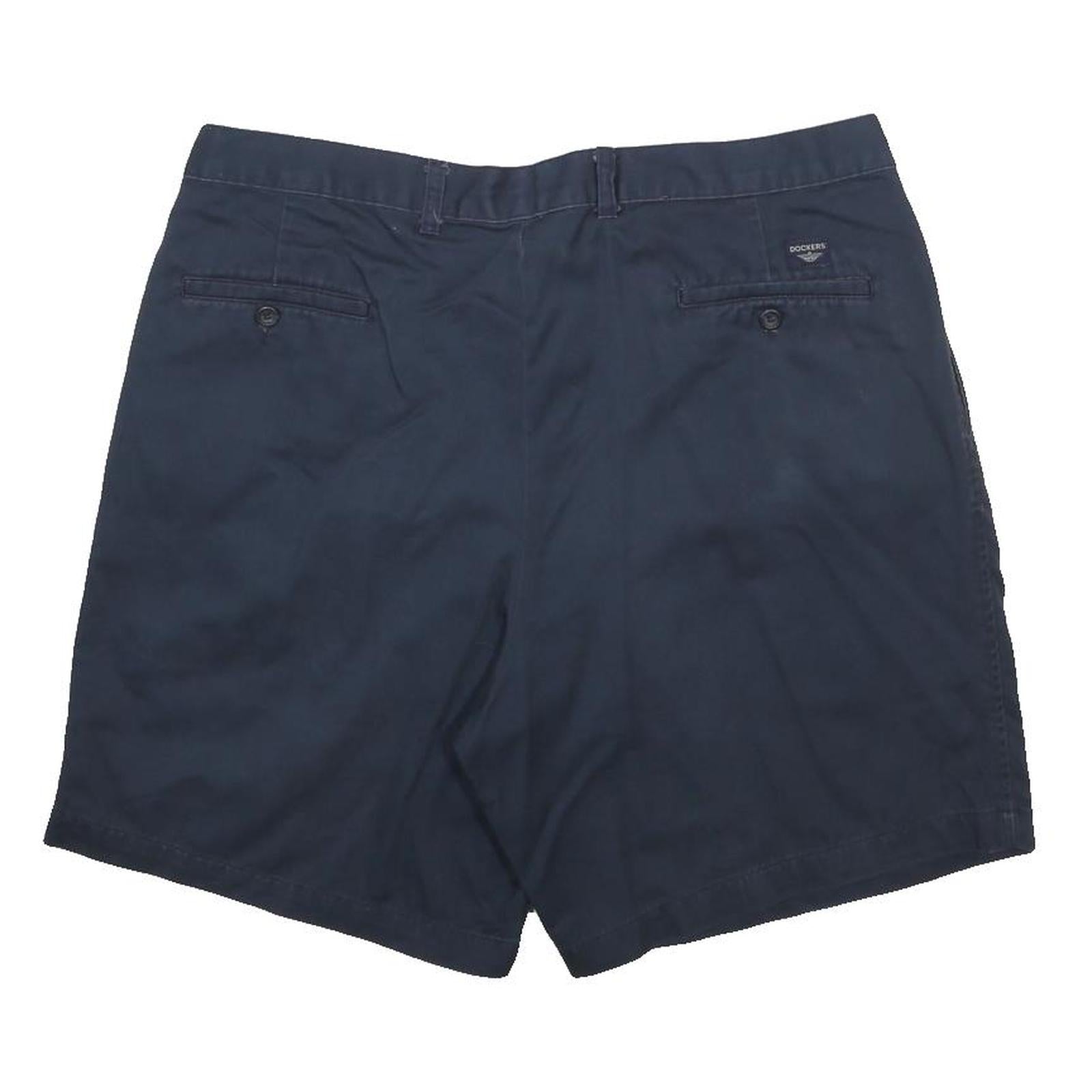DOCKERS Mens Shorts Navy Blue Casual Classic Cotton L W38