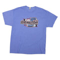 Mens Blue Kyle Hamilton Graphic T-Shirt XL Short Sleeve Crew Neck Racing