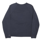 TOMMY HILFIGER Womens Navy Blue Sweatshirt M Crew Neck Cotton Blend Pullover