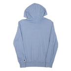 CHAMPION Mens Blue Pullover Hoodie S Cotton Blend Casual Sportswear