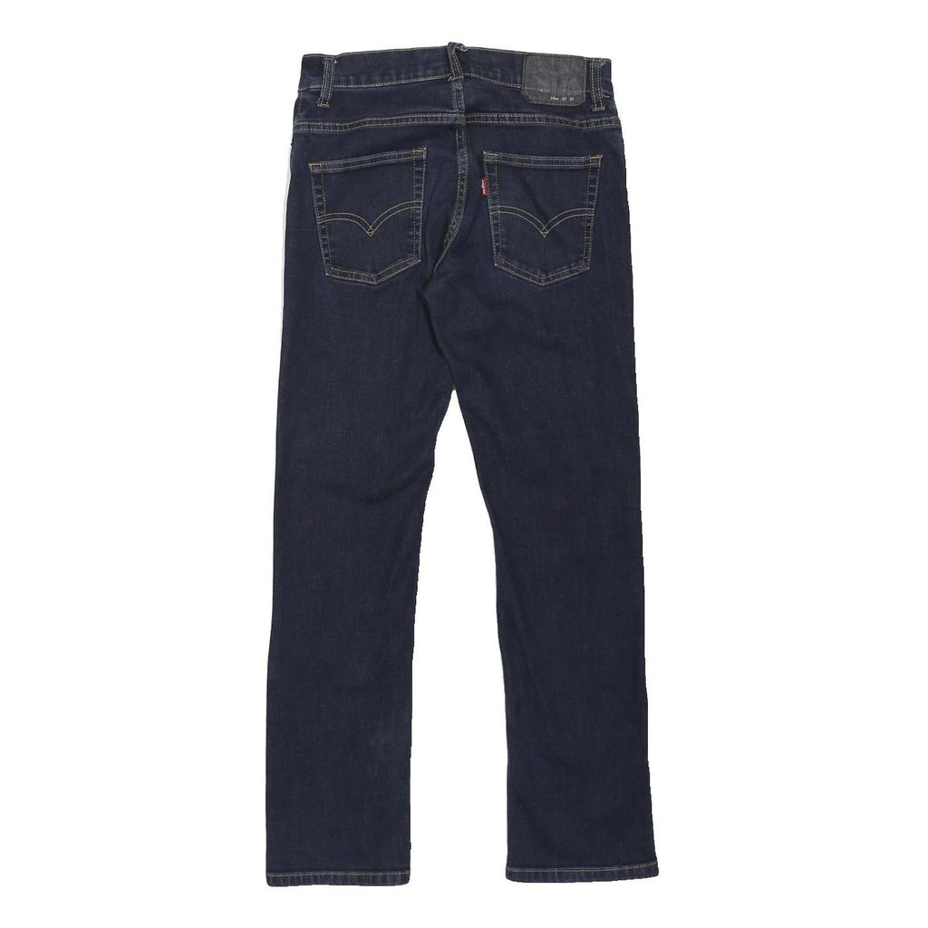LEVI'S 511 Slim Mens Jeans Blue Slim Skinny Denim Medium W28 L28 Zip Cotton