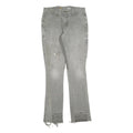 CARHARTT Womens Relaxed Fit Straight Cotton Blend Denim W32 L36 Workwear