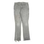 CARHARTT Womens Relaxed Fit Straight Cotton Blend Denim W32 L36 Workwear