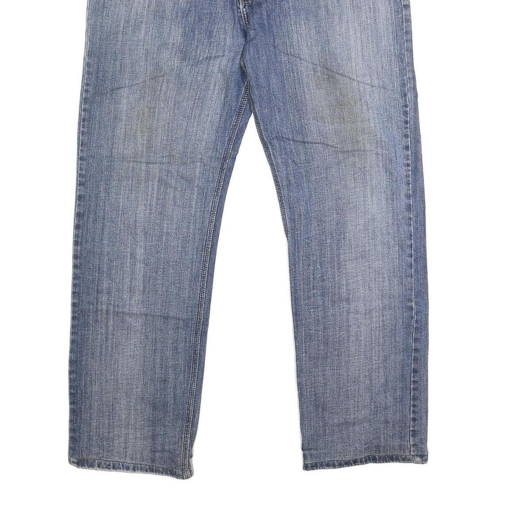 G-STAR Mens Jeans Blue Regular Straight Denim Medium W40 L30 Embroidered Pockets