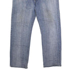 G-STAR Mens Jeans Blue Regular Straight Denim Medium W40 L30 Embroidered Pockets