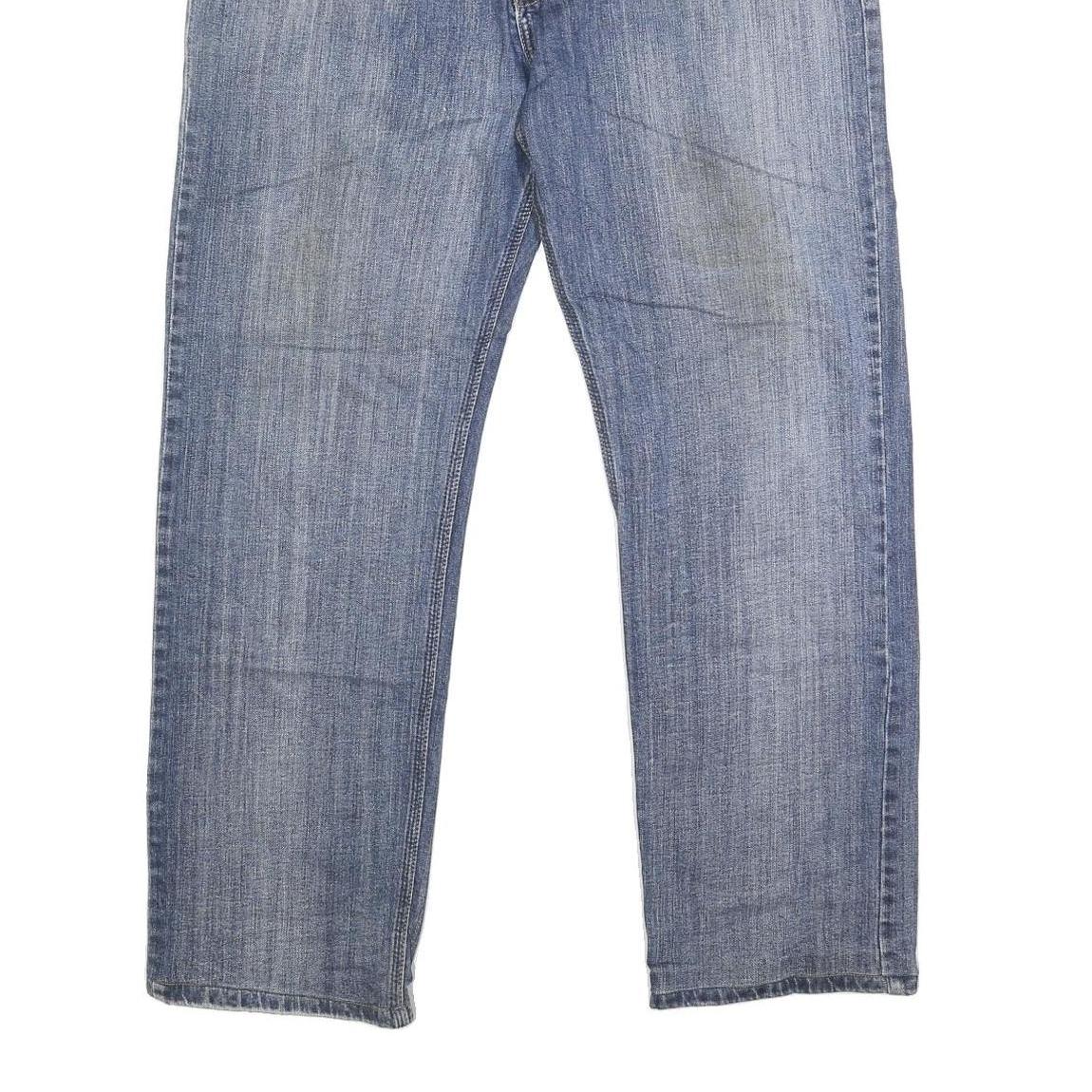 G-STAR Mens Jeans Blue Regular Straight Denim Medium W40 L30 Embroidered Pockets