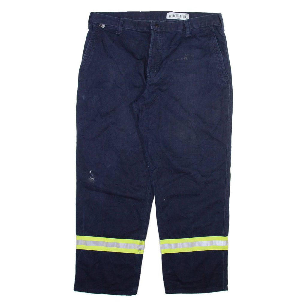 CARHARTT Mens Trousers Blue Relaxed Straight W38 L30